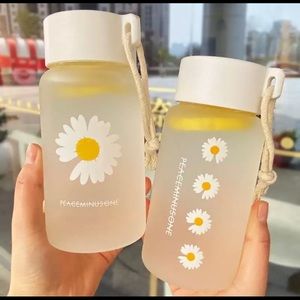 500ml BPA-Free Plastic Water Bottle 🌼💧